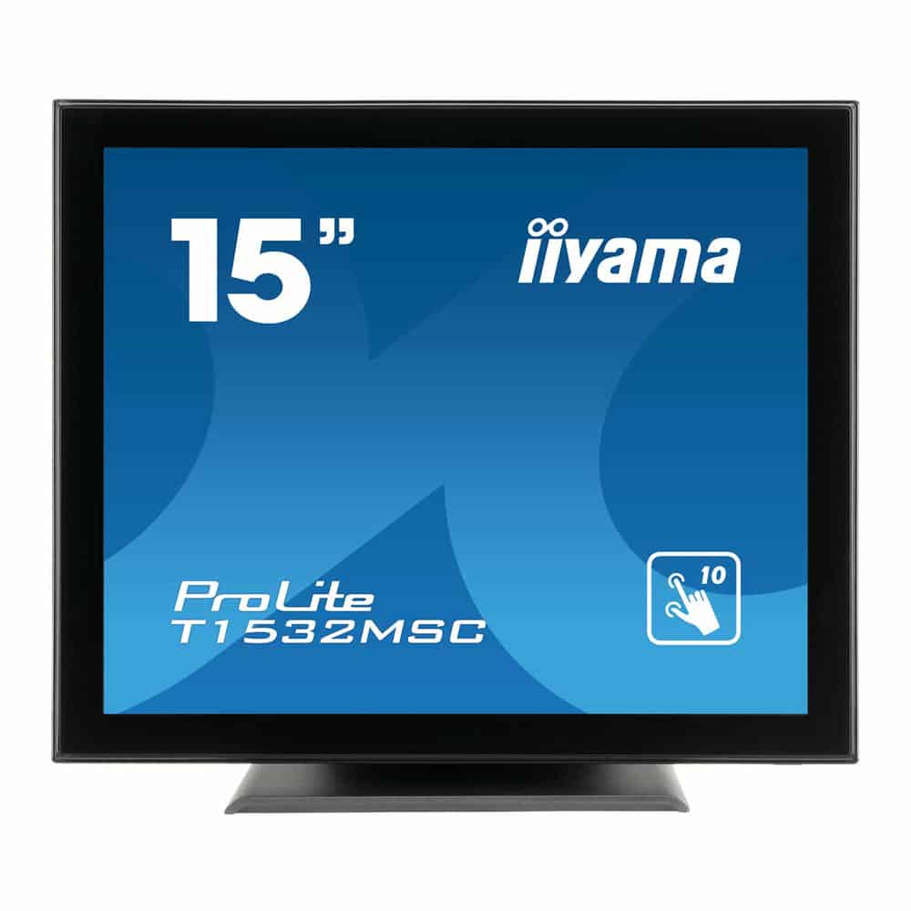 (image for) iiyama T1532MSC-B5AG 15" 10pt MultiTouch Touchscreen Monitor